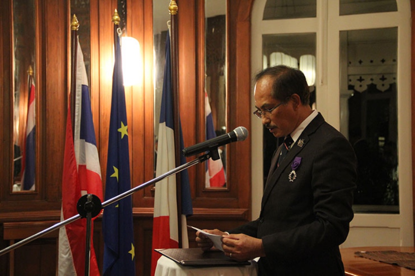 France awards "Palmes Académiques" medal to PSU President
