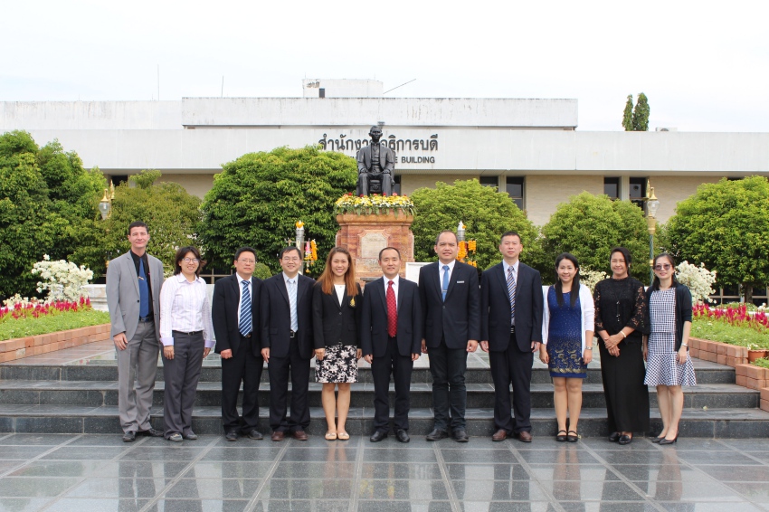 Executive Team from Hunan University of Humanities, Science and Technology visits PSU