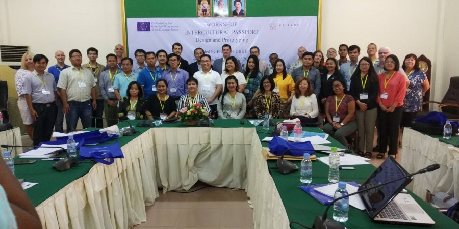 The 3rd FRIENDS Partner Meeting and the Intercultural Passport Design Workshop in Cambodia
