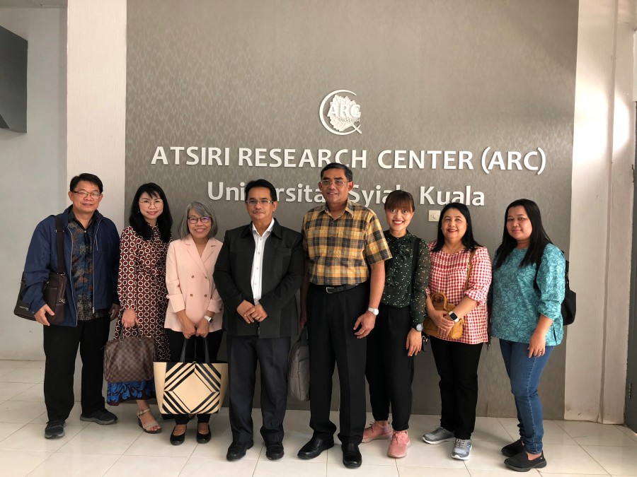 PSU delegates visited Riau University and Syiah Kuala University, Indonesia