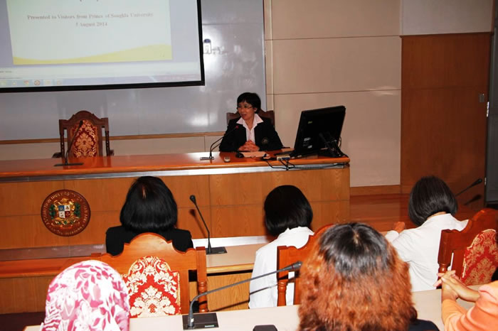 PSU Executive Study Visit to Assumption University