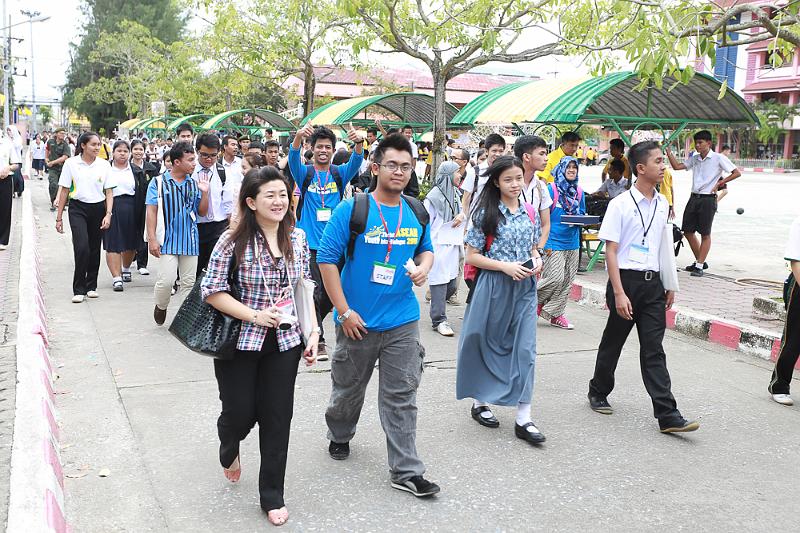 Participants to 1st ASEAN Youth Inter-Dialogue at PSU