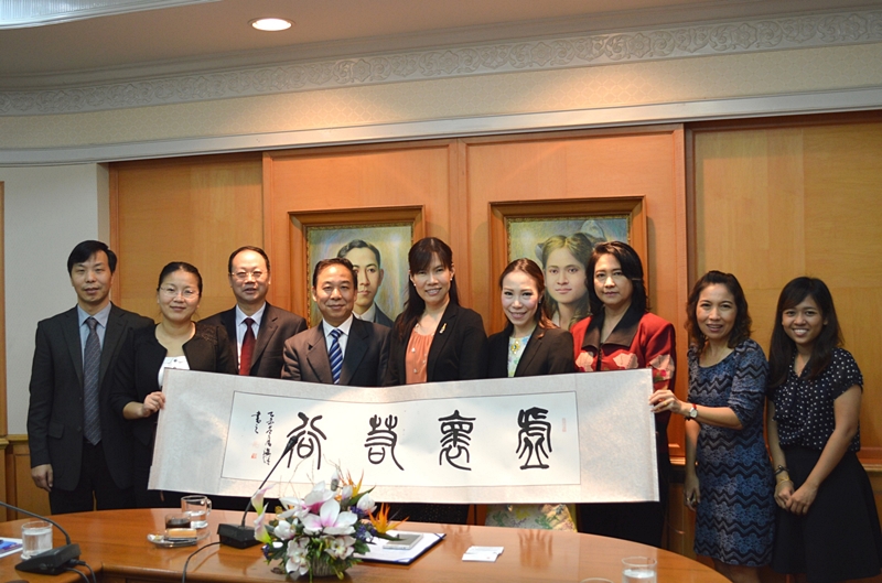 JXNU Delegates visit PSU